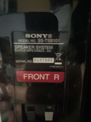 Home Cinema Sony Negro