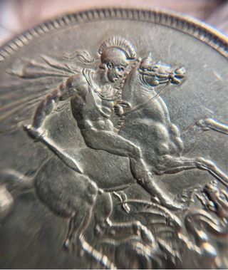 Moneda 1889 Reina Victoria D.G. Britt. Reg. F.D.