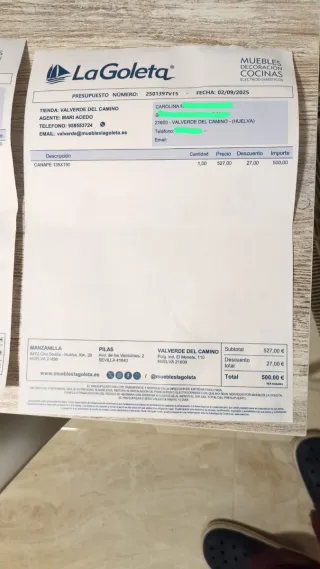 CANAPÉ EN PERFECTO ESTADO