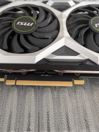 RTX 2070 MSI Ventus 8GB GDDR6 – Perfecto Estado