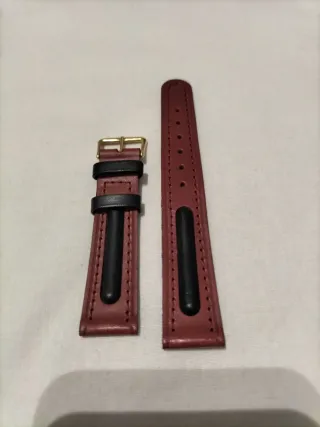 Correa piel reloj nueva