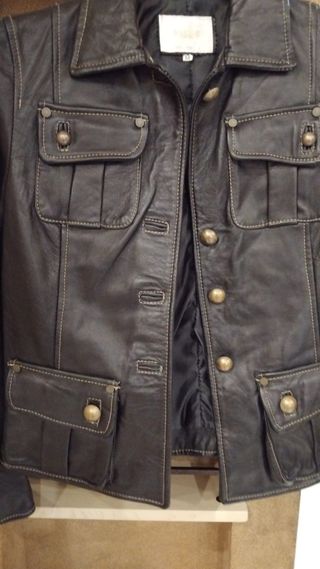 GIUBBINO DONNA DI PELLE BRAND BARONE FIRENZE