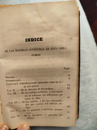 Higiene militar. Baños. Cirugía.