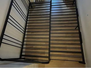 Diván, negro, cama individual o doble