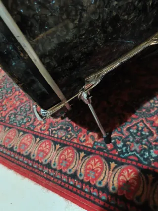 Batería Premier  de los 60 todo original.