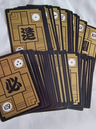 Lote cartas dragón ball hondan