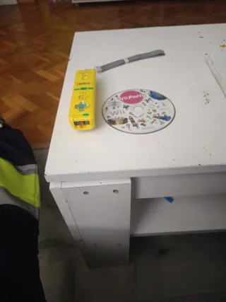 Mando wii amarillo + juego wii party