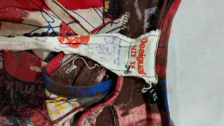 Vestido tirantes Desigual estampado