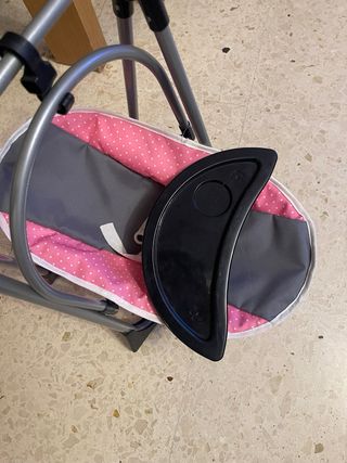 Mecedora y cuna de juguete para bebé