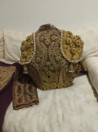 Traje de luces bordado