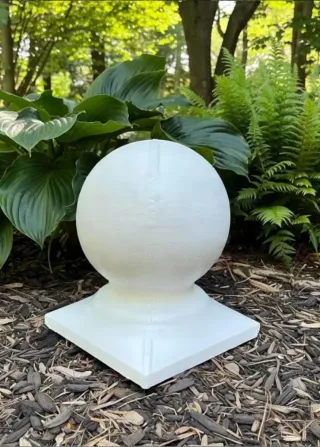 Bola de hormigón para jardín