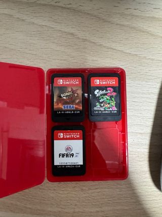 Nintendo Switch con 3 giochi