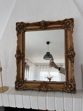Espejo Vintage Dorado