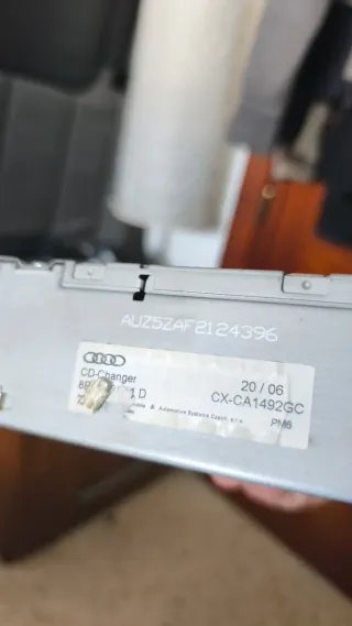 Cargador 6 cd Audi TT MK2 8j