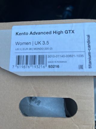 Botas Mammut Kento Advanced High GTX T.36