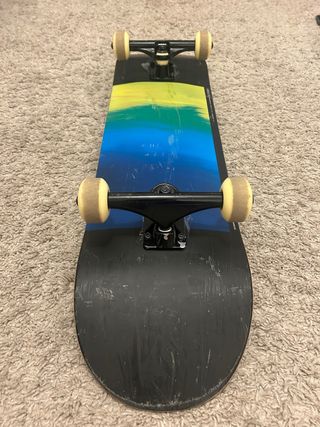 Skate Decathlon Negro/Multicolor