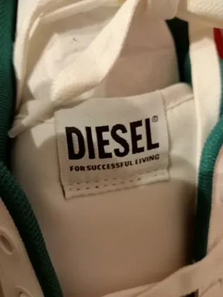 Zapatillas Diesel talla 46 hombre blancas