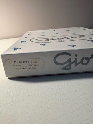 1 Lenzuolo matrimoniale di puro cotone