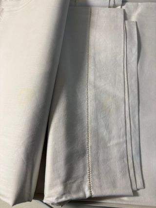 1 Lenzuolo matrimoniale di puro cotone