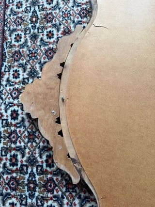Espejo clasico de pared en 3 cuerpos.