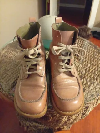 Botines de piel número 36