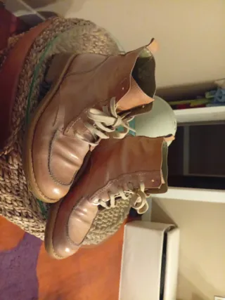 Botines de piel número 36