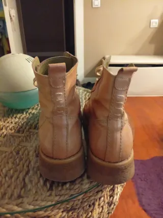 Botines de piel número 36