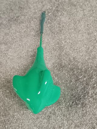 10 Plomos de pesca verde