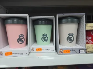 Vasos del real madrid