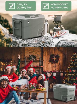 Nevera Portátil Alpicool 40L Doble Zona 12V/24V