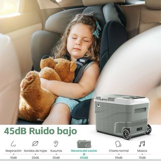 Nevera Portátil Alpicool 40L Doble Zona 12V/24V