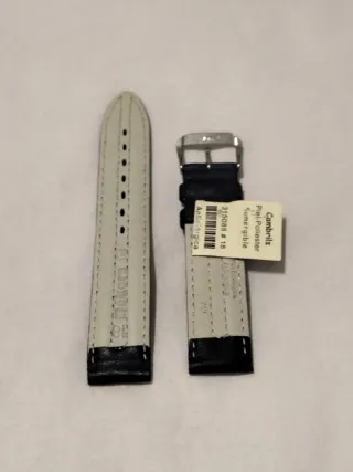 Correa de piel para reloj nueva