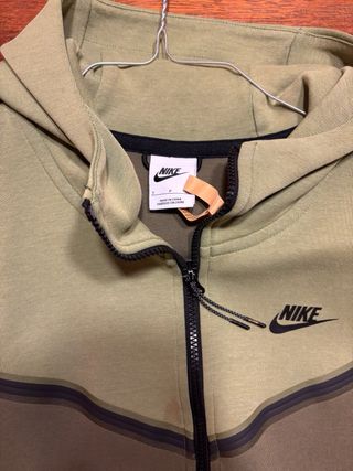 Felpa Nike Tech Uomo Verde Taglia S