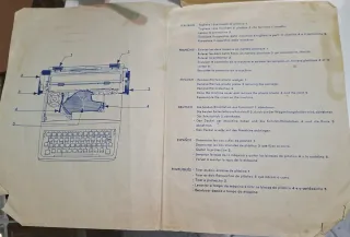 Máquina de escribir Olivetti lettera 32