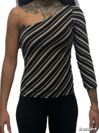 Maglia donna a righe