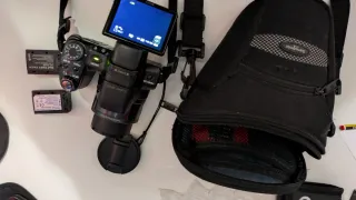 Cámara sony dsc-hx1 (para reparar o piezas)