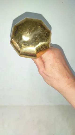 Antiguo pomo borla Bronce