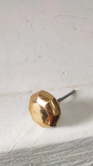 Antiguo pomo borla Bronce