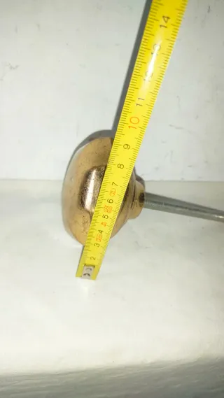 Antiguo pomo borla Bronce