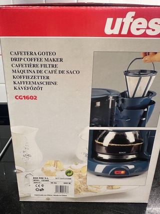 Cafetera Ufesa Capriccio Plus 40