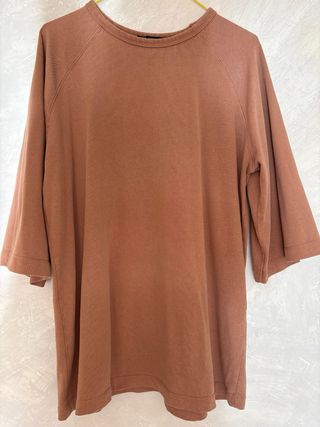 Camiseta de tela gruesa Zara