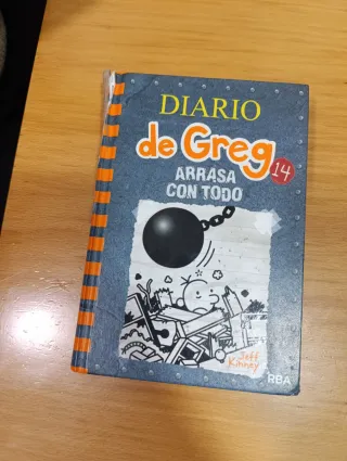 2 libros El diario de Greg y el diario de Rowley