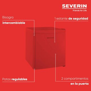 SEVERIN Mini frigorífico de 43 litros
