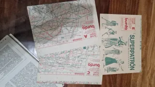 Revistas Burda 12 números AÑO 1989