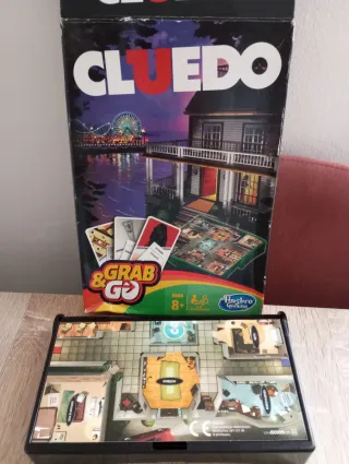 Cluedo Juego de Mesa de Viaje