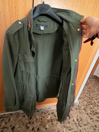 Chaqueta militar Venca verde