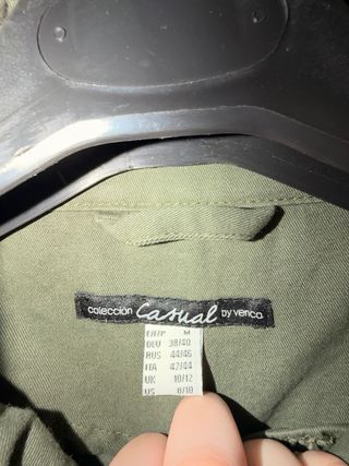 Chaqueta militar Venca verde