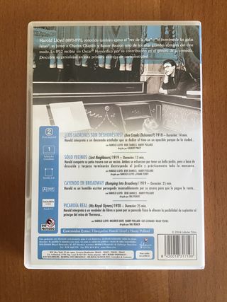 DVD Harold Lloyd - 4 Cortos | Cine Mudo