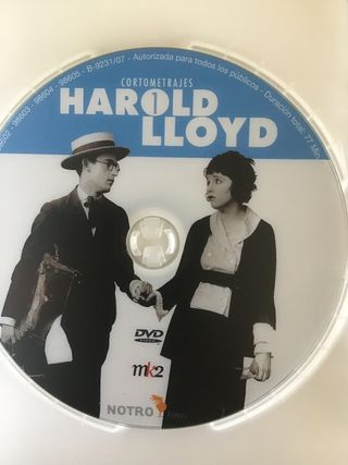 DVD Harold Lloyd - 4 Cortos | Cine Mudo