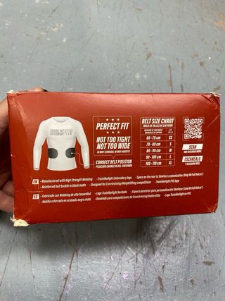 TRAINLIKEFIGHT - Cinturón de levantamiento de pesa